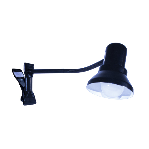 Pinza con pantalla escalonada color negro